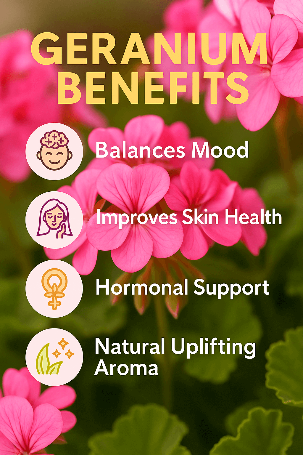 Geranium Pure Essential Oil