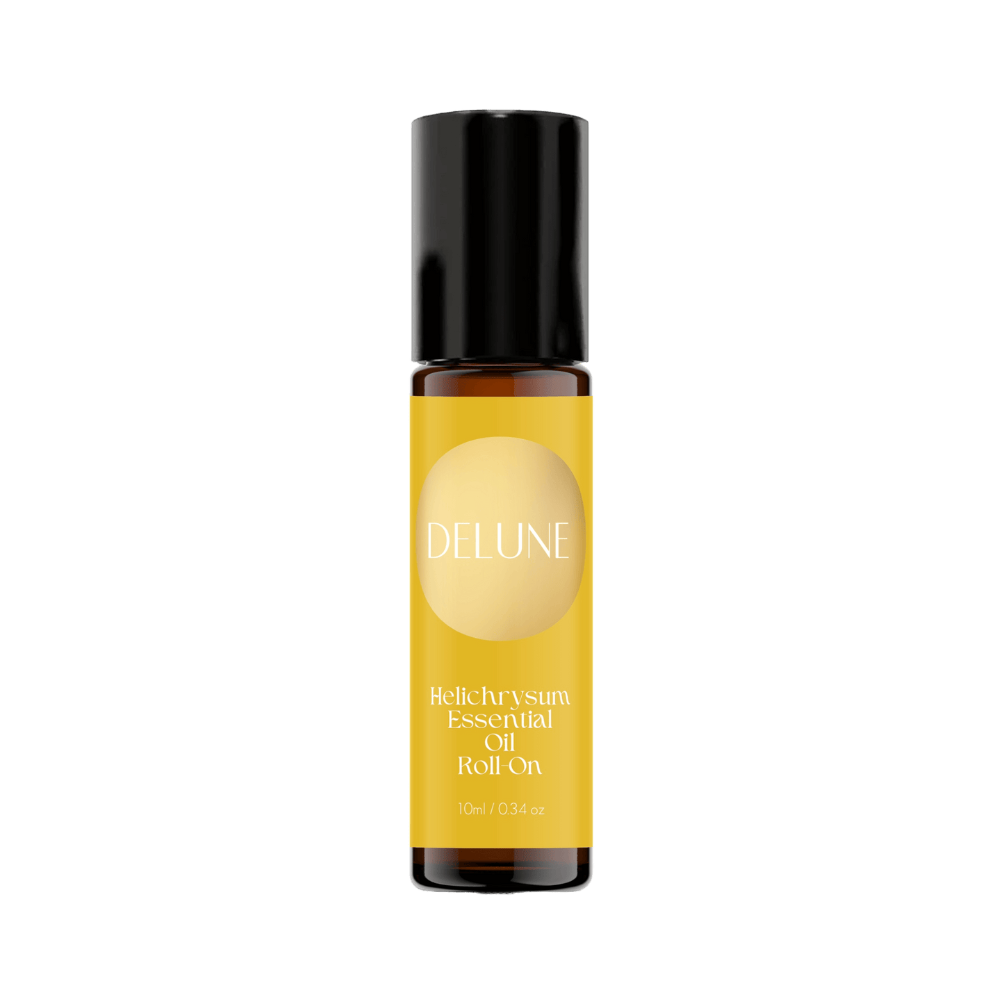 Helichrysum Essential Oil Roll-On for rejuvenation and resilience, 10ml bottle, diluted in Fractionated Coconut Oil