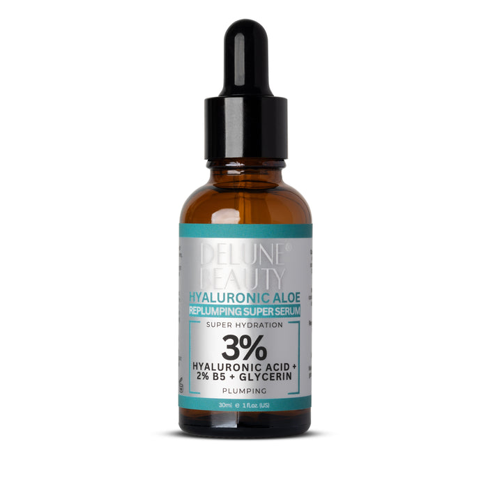 Delune 3% Hyaluronic Aloe Face Serum