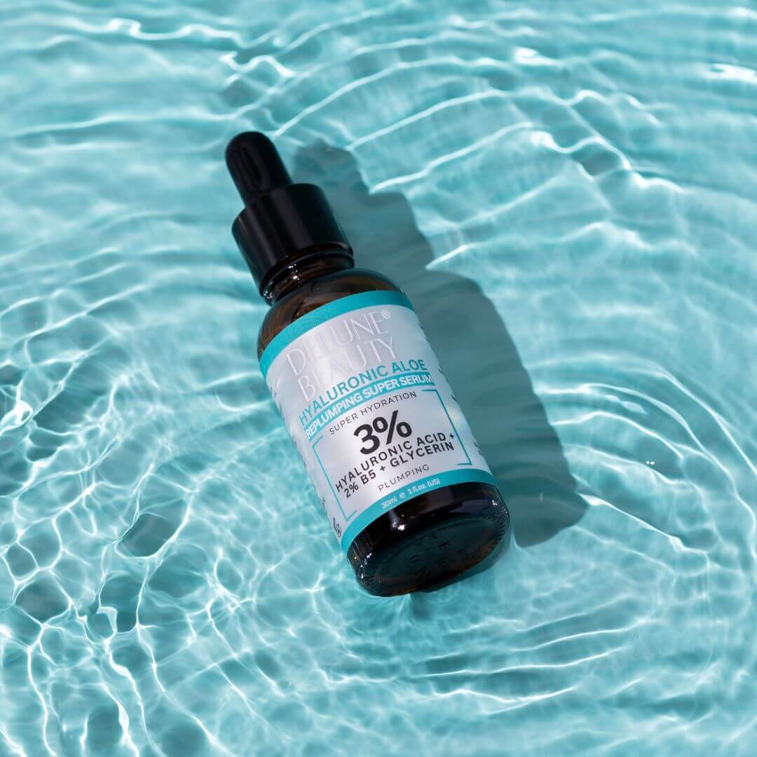 3% Hyaluronic Aloe B5 Face Serum - Delune