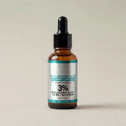 Delune Hyaluronic Aloe B5 Face Serum studio packshot