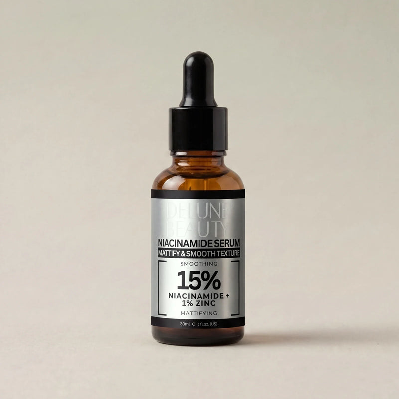 Delune Niacinamide and 1% Zinc Serum studio packshot