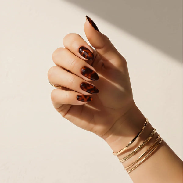 Tortoiseshell (Non-UV Nail Wraps)