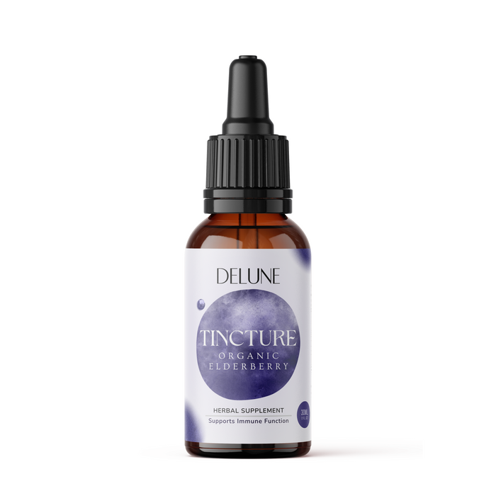 Delune Organic Elderberry Herbal Tincture